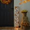 Glitzhome® 42" Fall Lighted Maple Leaves Wooden Porch Sign with Timer